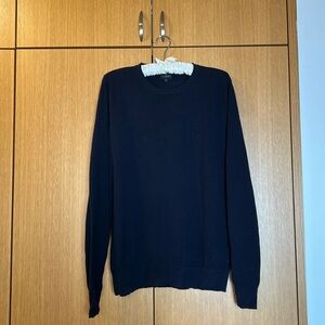 Men’s, Navy JCrew Crewneck Sweater, Medium